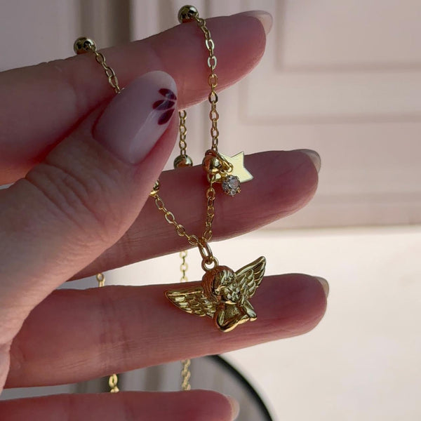 Collar Angelito, Estrella y Punto de Luz