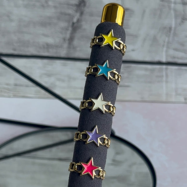 Anillo Estrella Colores