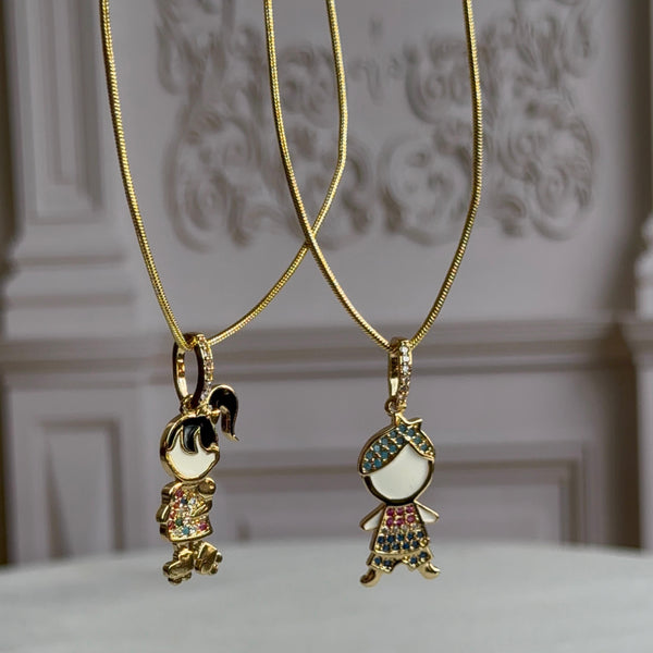 Collar Niño - Niña Circones