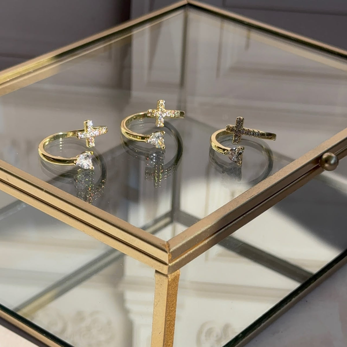 Anillo Cruz y Corazón