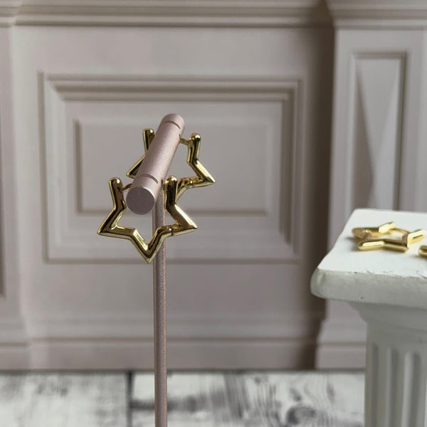 Aros Argolla Forma Estrella
