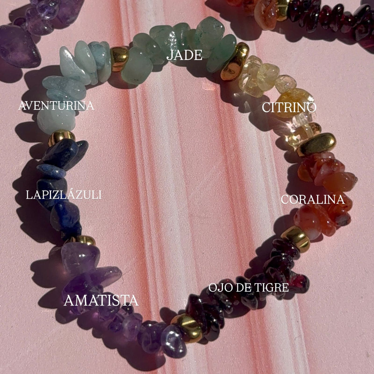 Pulsera Chips Cuarzo