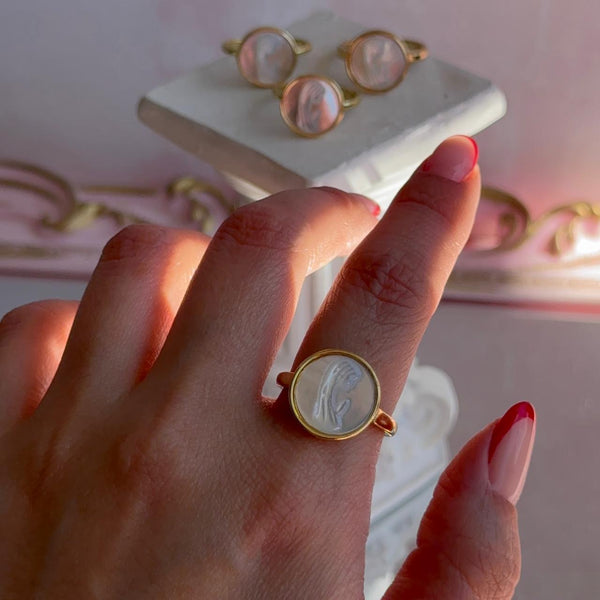 Anillo Nácar - Virgen Niña