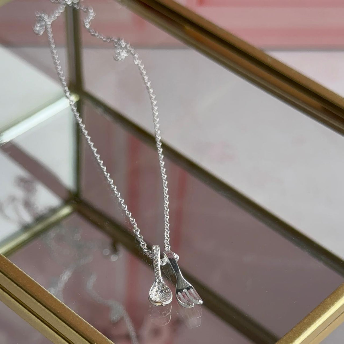 Collar Cuchara y Tenedor