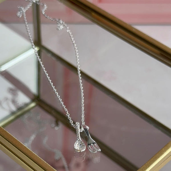 Collar Cuchara y Tenedor