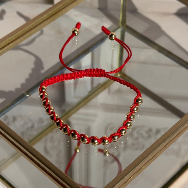 Pulsera Balín en Baño de oro