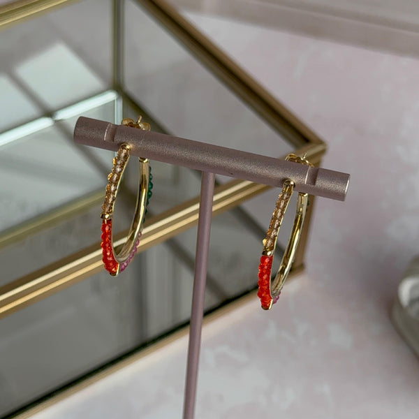 Aros Argolla Cristales