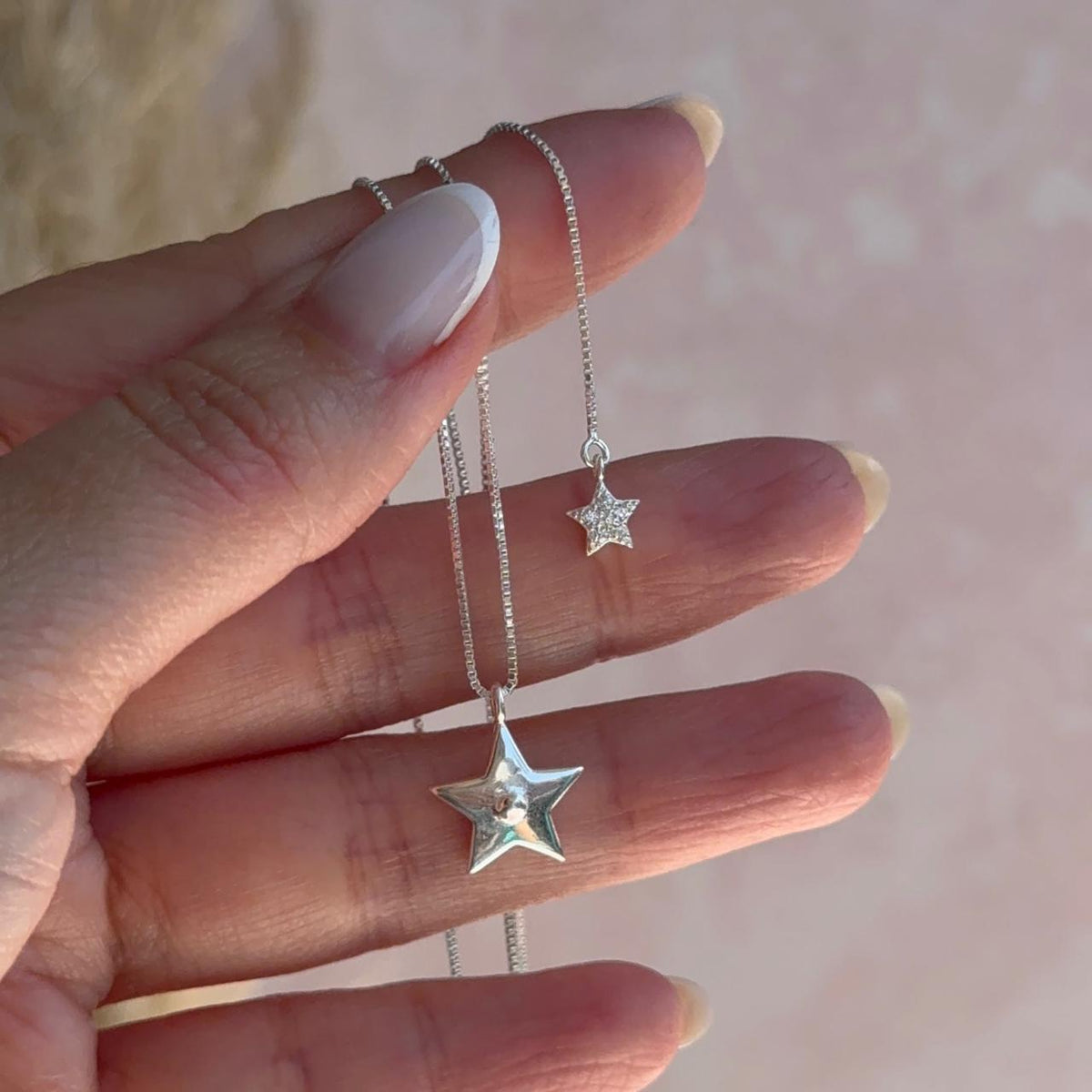 Collar Estrella Madre y Estrella Hija