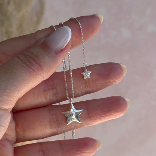 Collar Estrella Madre y Estrella Hija