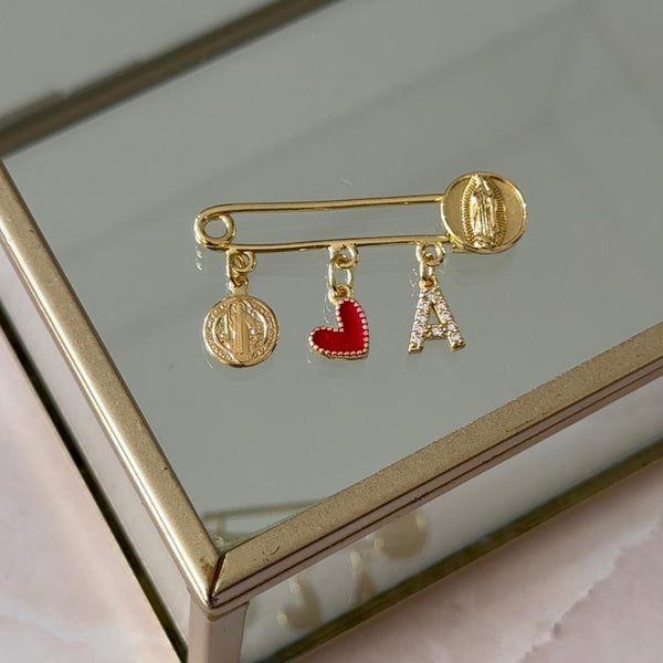 Prendedor Virgen de Guadalupe Personalizado