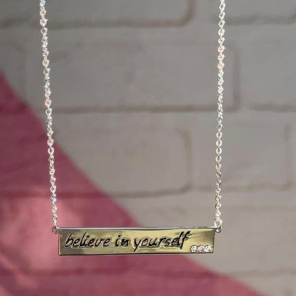 Collar "Believe in yourself"