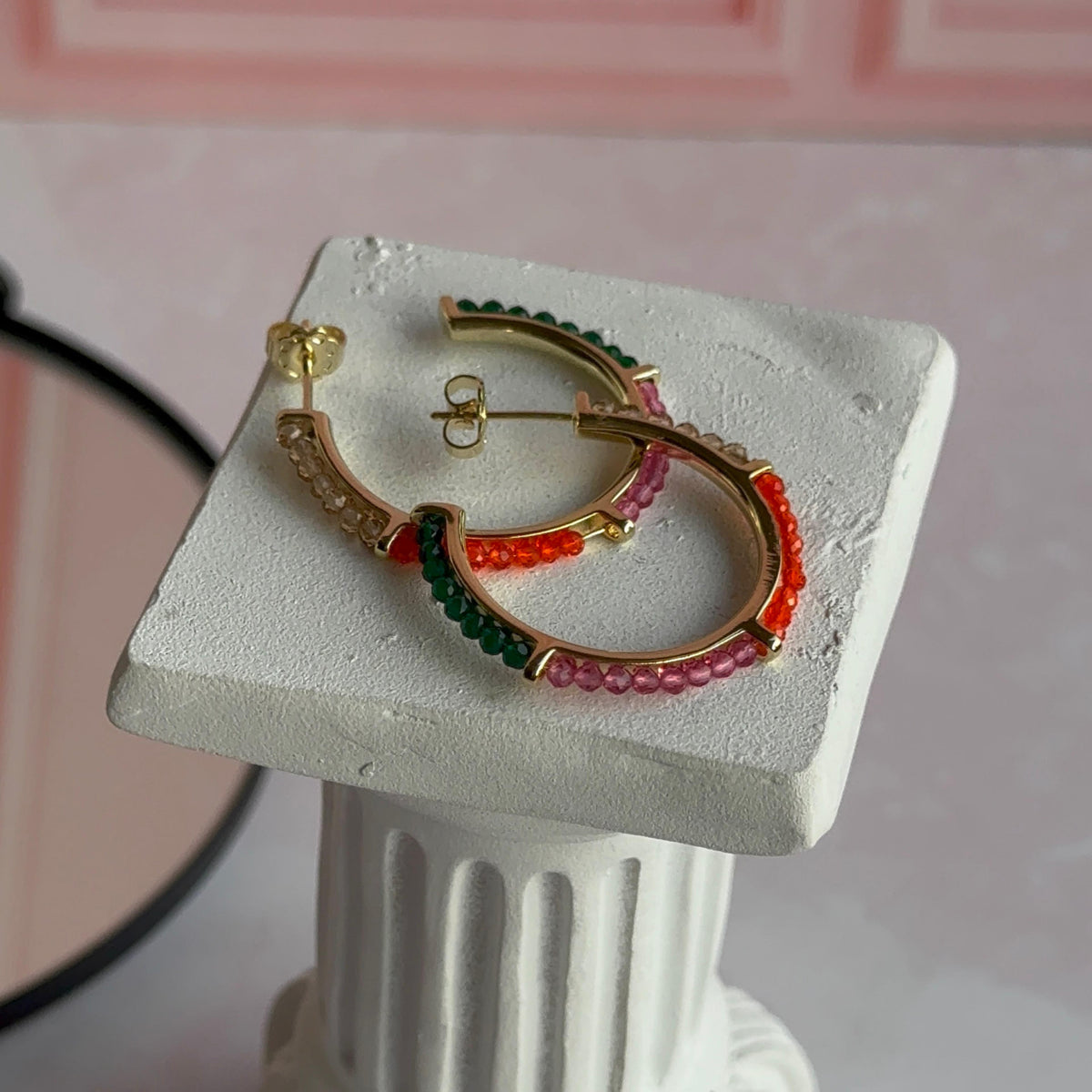 Aros Argolla Cristales