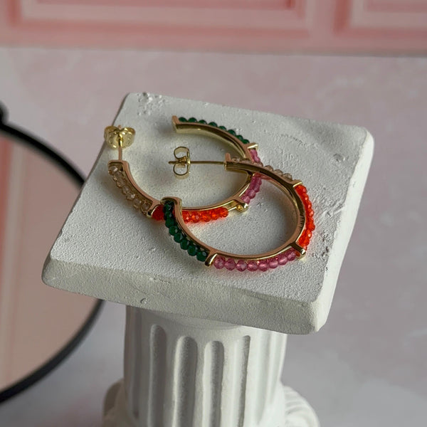 Aros Argolla Cristales
