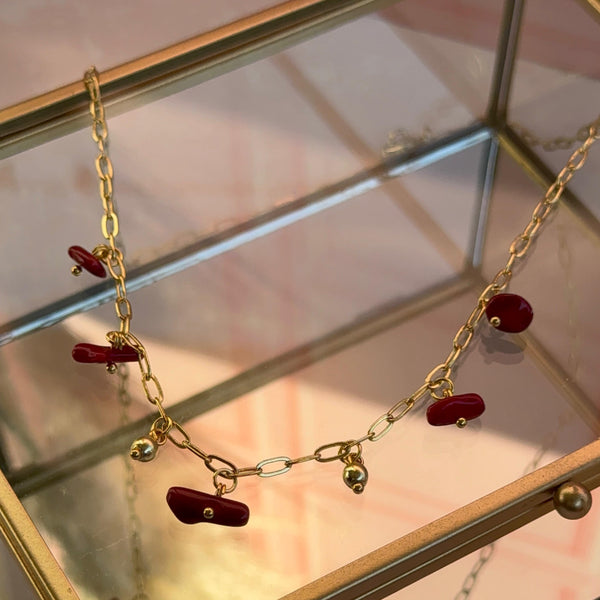 Collar Chips Coral