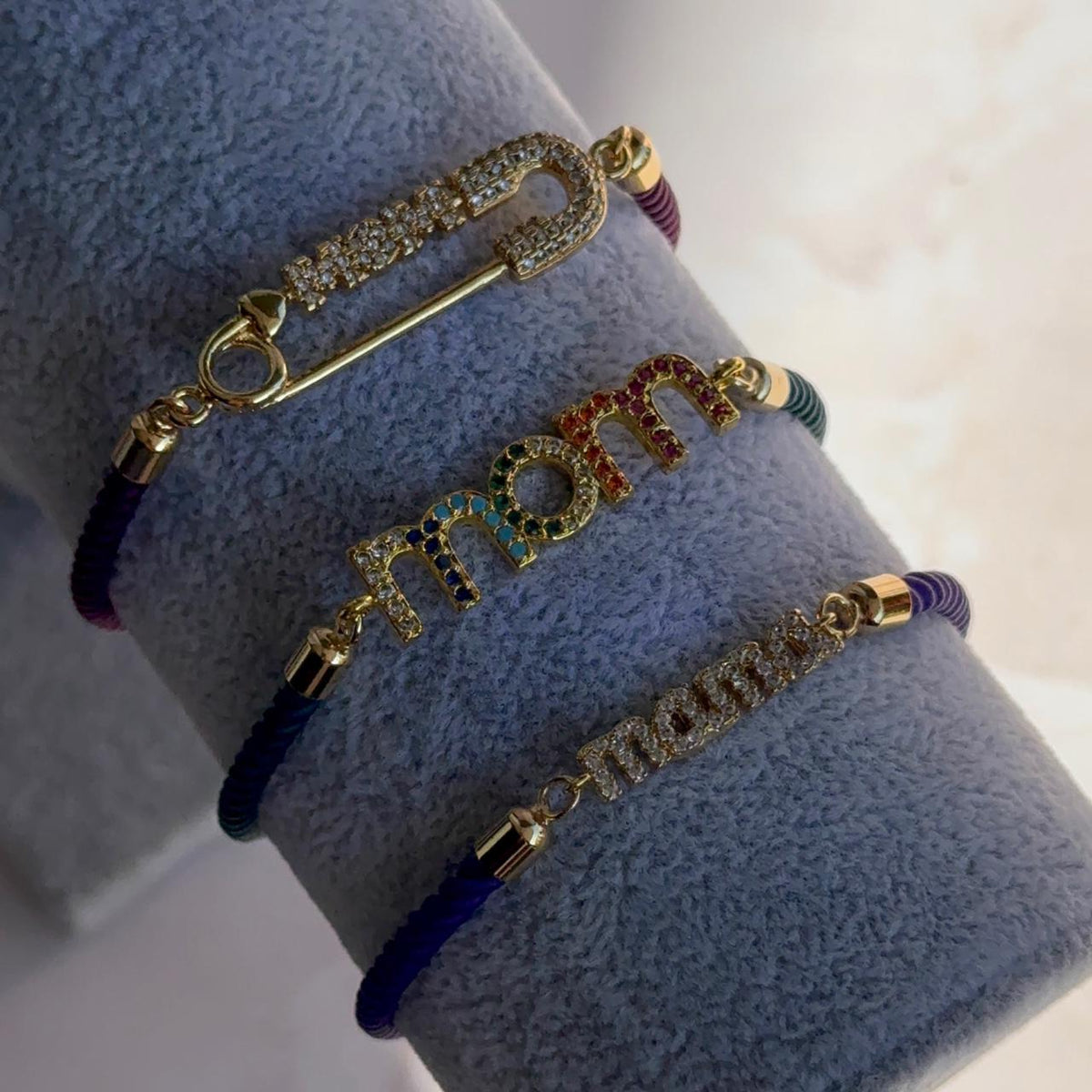 Pulseras Cordón Mamá