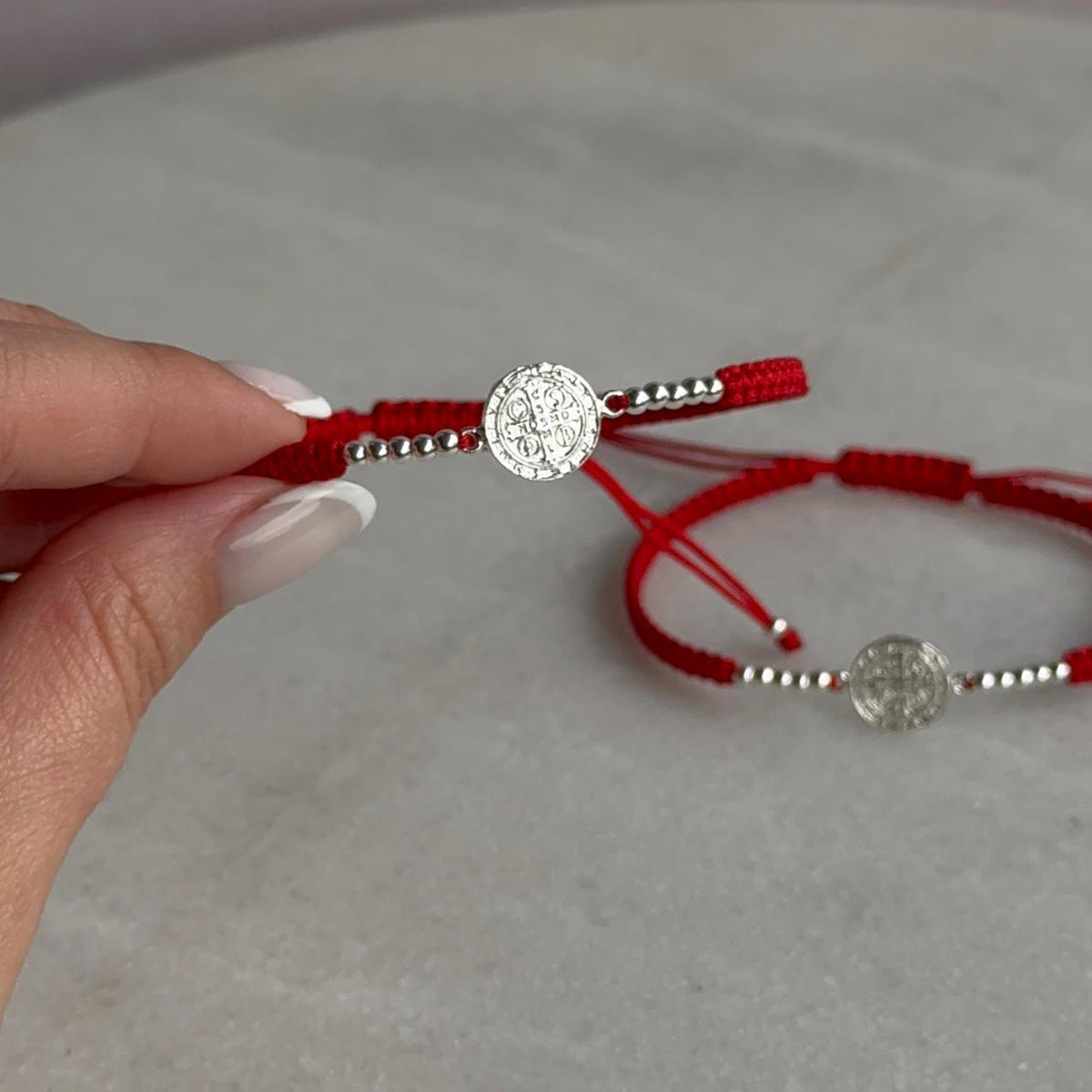 Pulsera Roja Cruz San Benito