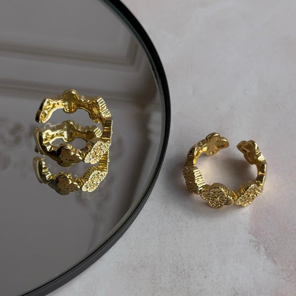 Anillo Flores Circones