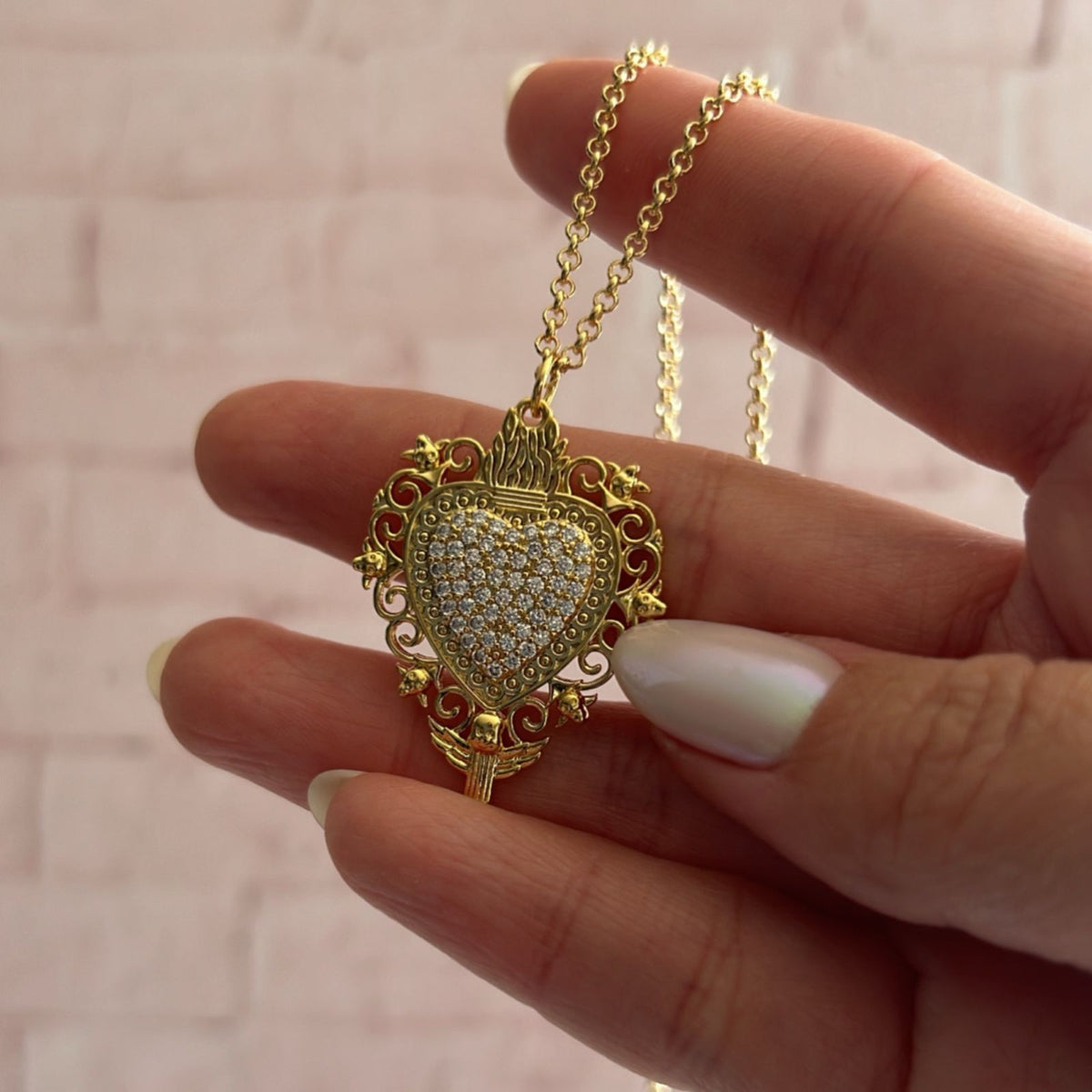 Collar Corazón Detente Lía