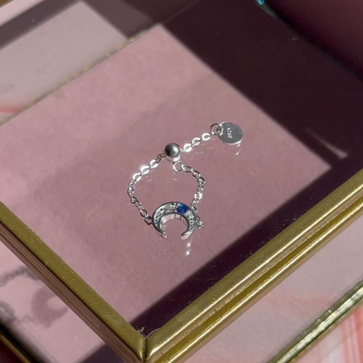 Anillo Cadena Plata 925