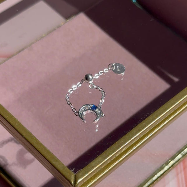 Anillo Cadena Plata 925