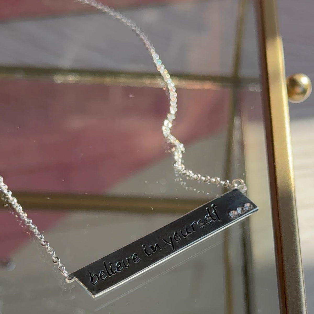 Collar "Believe in yourself"