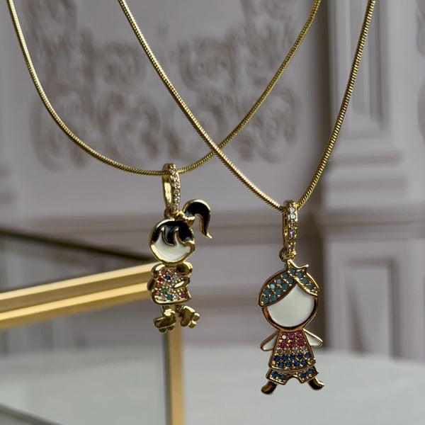 Collar Niño - Niña Circones