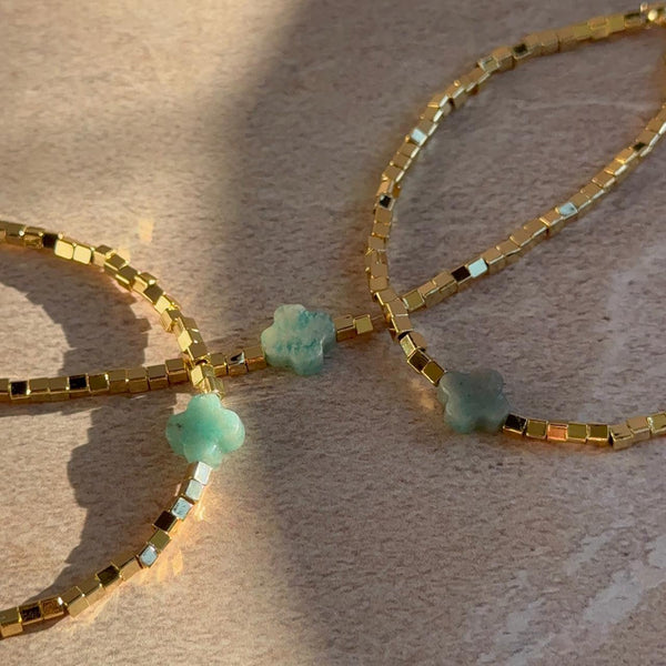 Pulsera Cruz Piedra