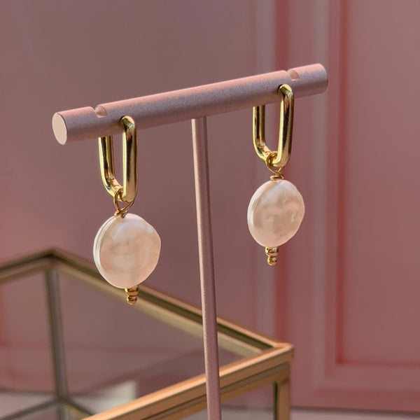 Aros Argolla Rectangular Paz
