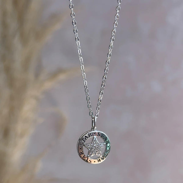 Collar Medalla Estrella Star