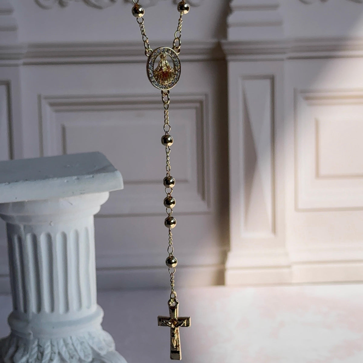 Collar Rosario Virgen de los Milagros