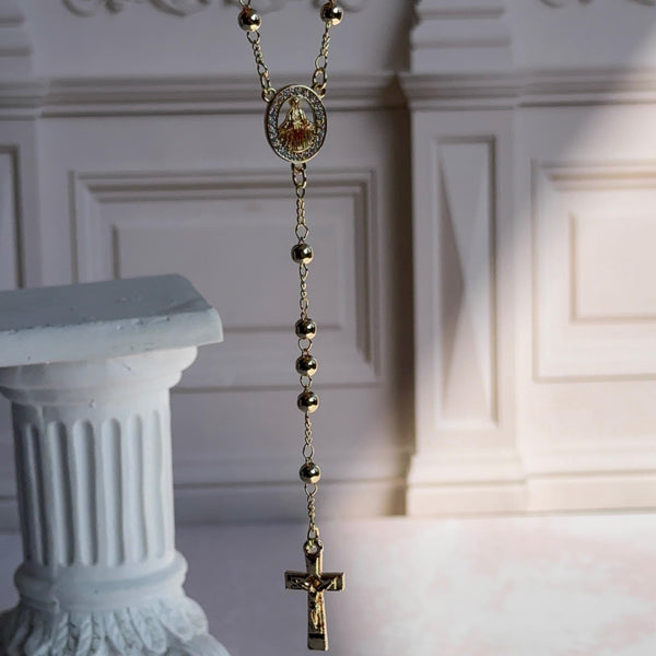 Collar Rosario Virgen de los Milagros