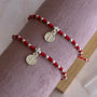 Pulsera Roja San Benito con Balines II