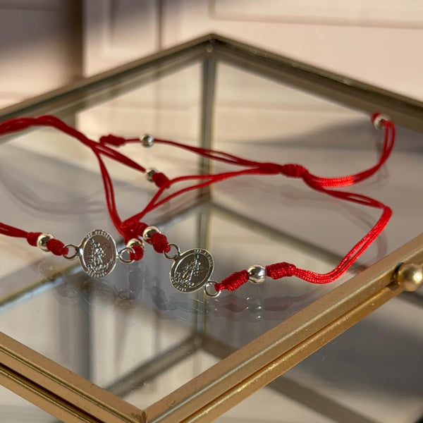 Pulsera Roja Miguel Arcángel
