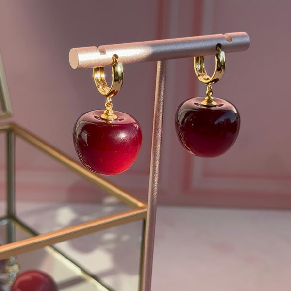 Aros Argolla Cereza