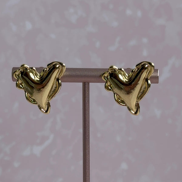 Aros Corazón Irregular