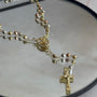 Collar Rosario Virgen de los Milagros - Facetado