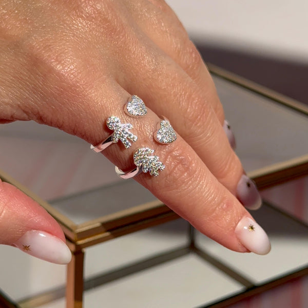 Anillos Corazón Hijo-Hija Circones