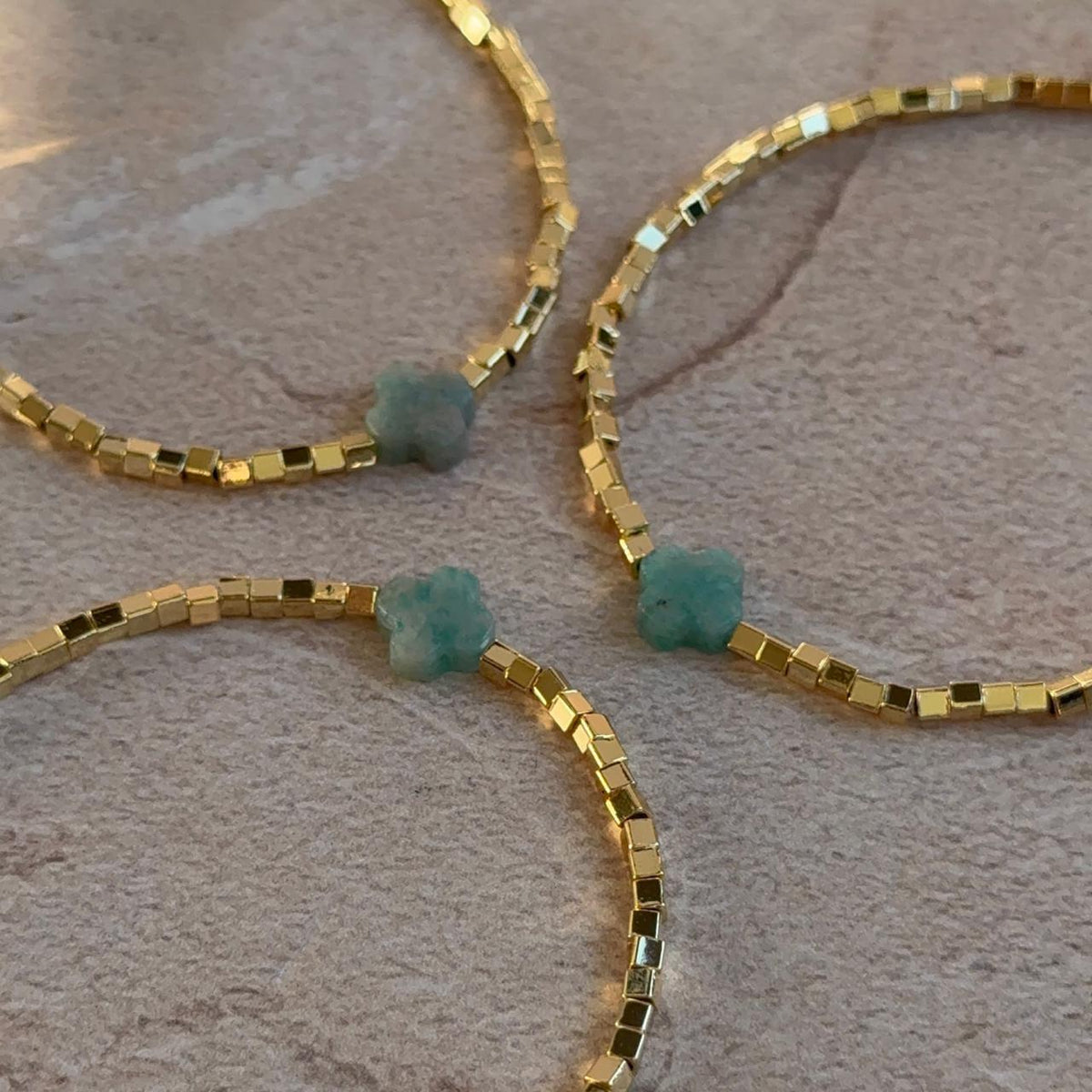 Pulsera Cruz Piedra