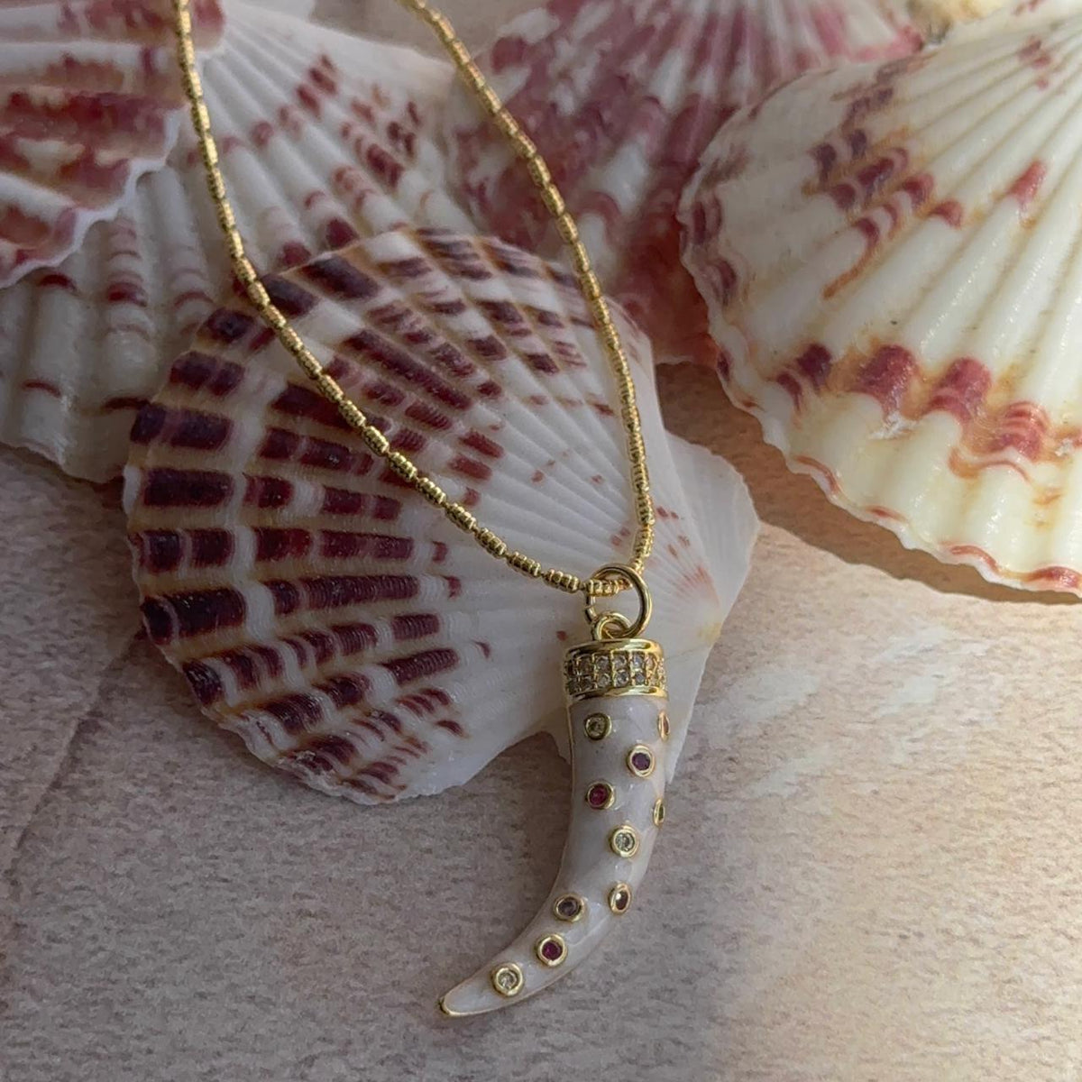 Collar Cachito Circones de Colores