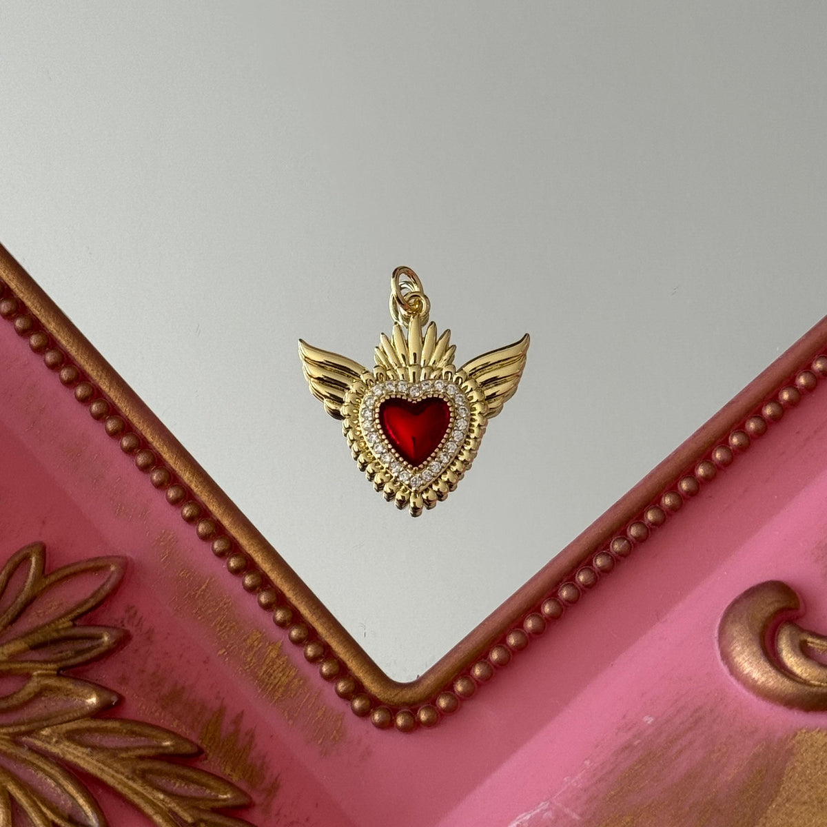 Charm Corazón Detente Alas III