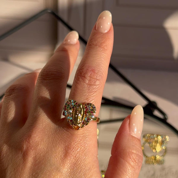 Anillo Alas Virgen de Guadalupe