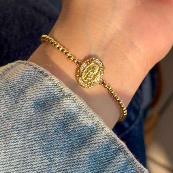 Pulsera Balines Virgen de Guadalupe