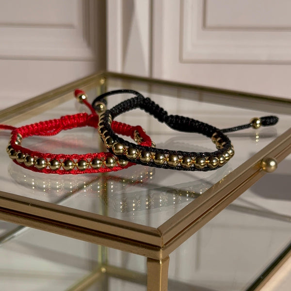 Pulsera Balines Baño de oro