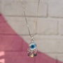 Collar Ojo Protector con Medallitas