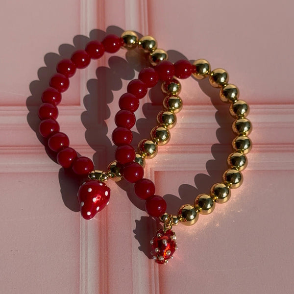 Pulsera Colección Roja - Frutilla