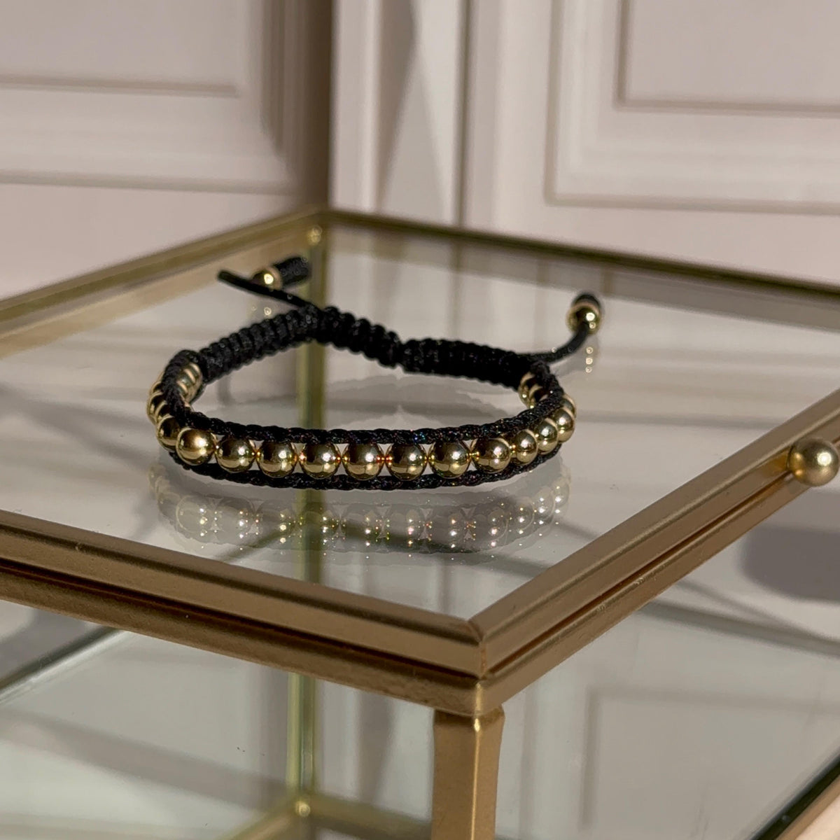 Pulsera Balines Baño de oro