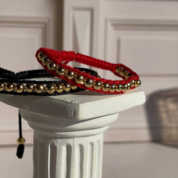 Pulsera Balines Baño de oro