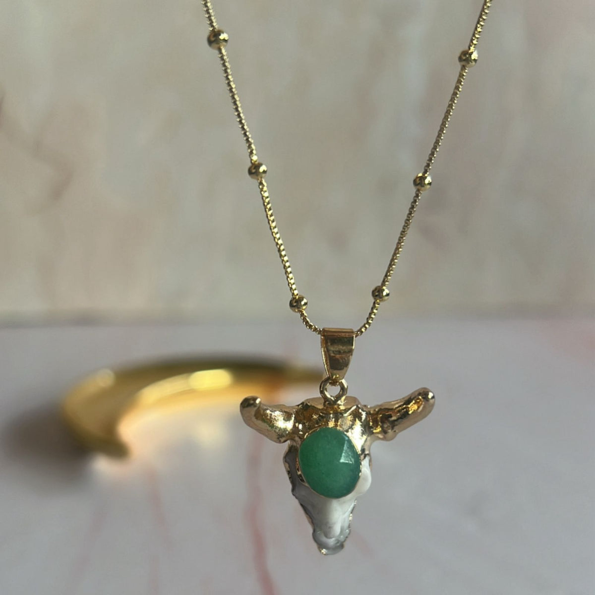Collar Buey Piedra