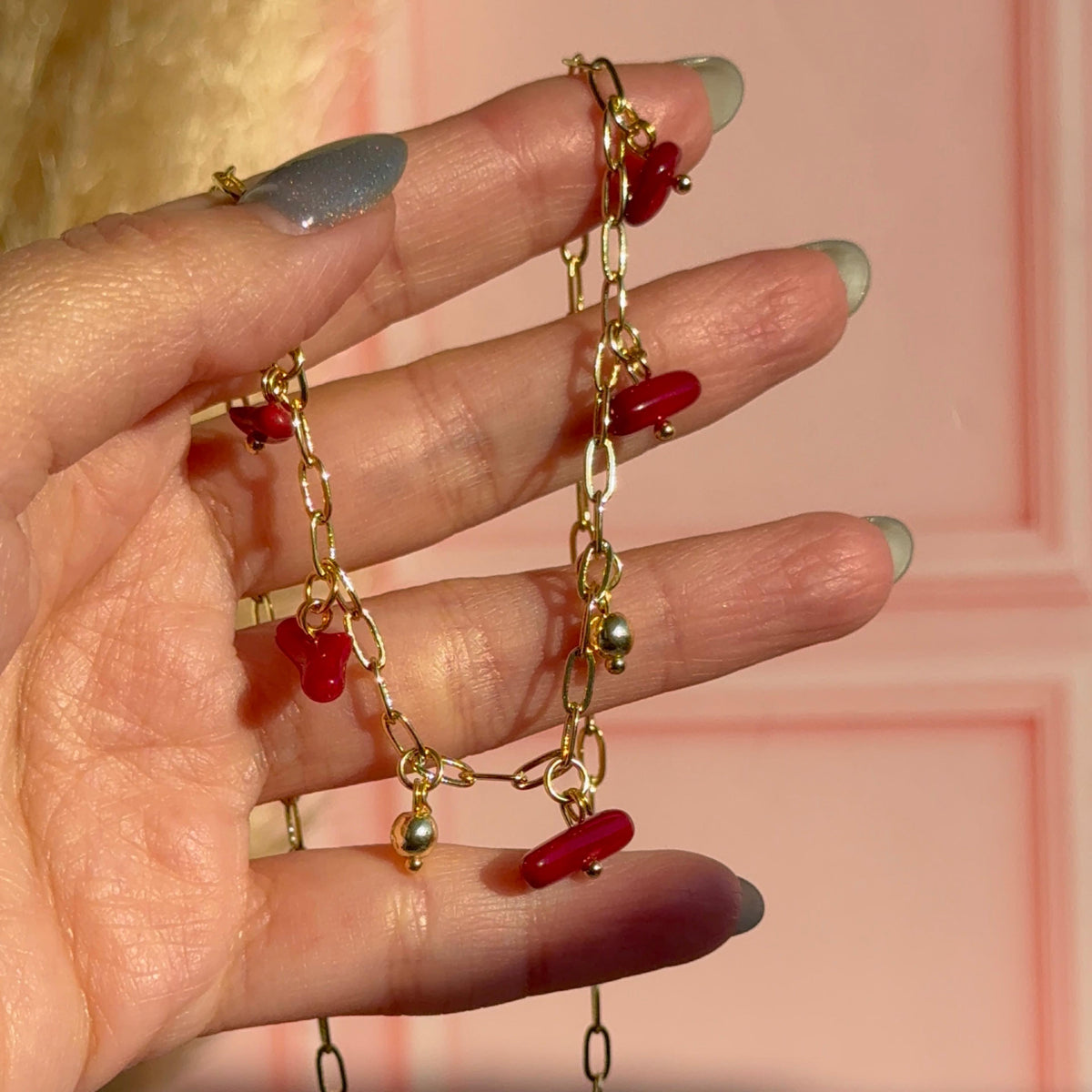 Collar Chips Coral