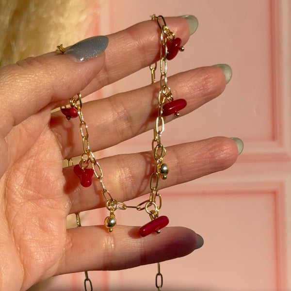 Collar Chips Coral